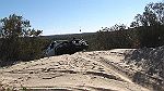 19-Jigger struggles to mount a big Border track dune